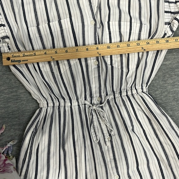 Japna  by anthrapogie women’s  100% cotton Dress striped dising size S - Picture 5 of 6